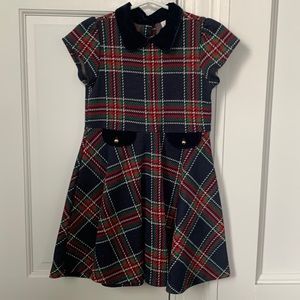 Janie and Jack plaid dress from Holiday collection